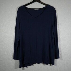 Woman's Roz & Ali 1X Long Sleeve Top